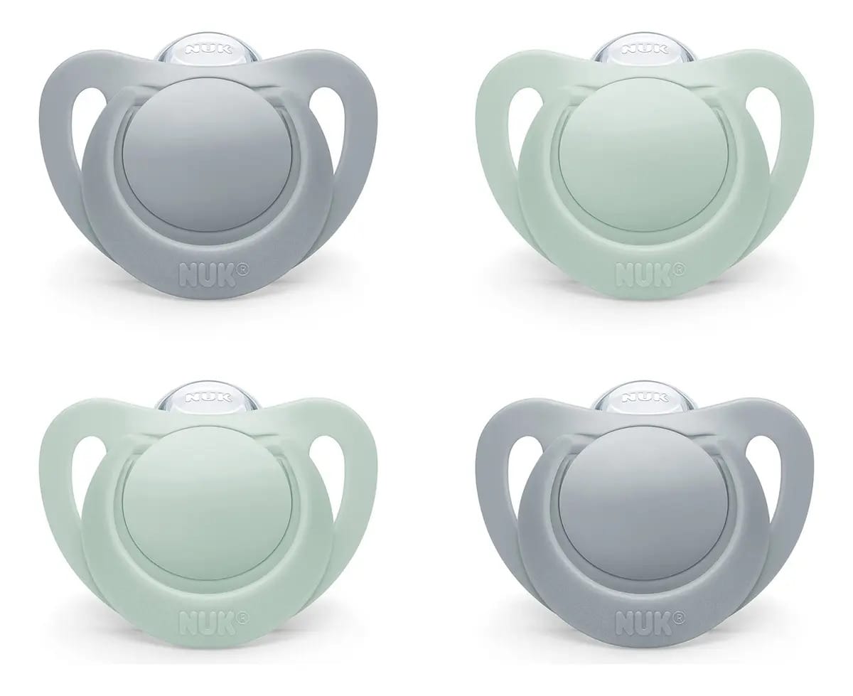 Nuk For Nature - Chupeta cinza+verde