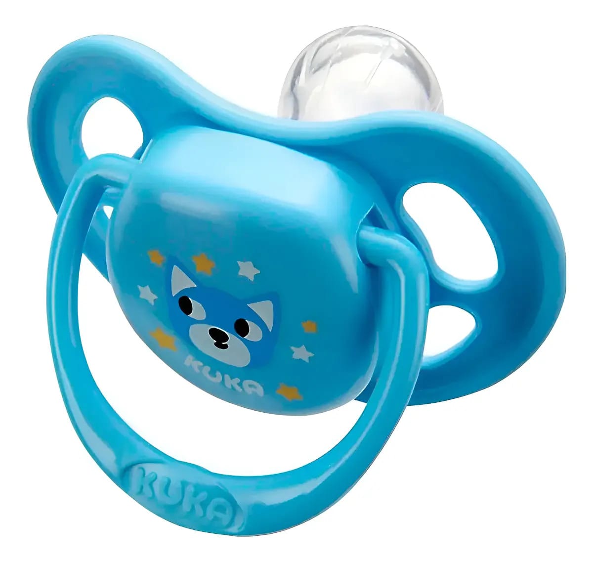Chupeta Bico Anatômico Silicone Kuka Azul 0-6 Meses