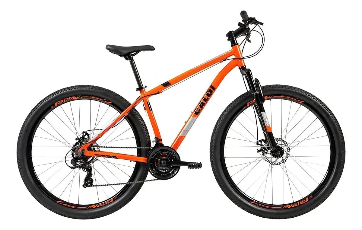 Bicicleta Mtb Caloi Two Niner Alloy Aro 29 - Shimano - 17'' Cor Laranja Tamanho do quadro M