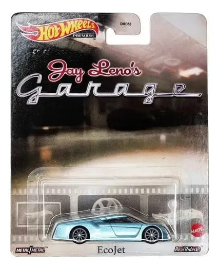 Hot Wheels Premium Ecojet, cor cinza