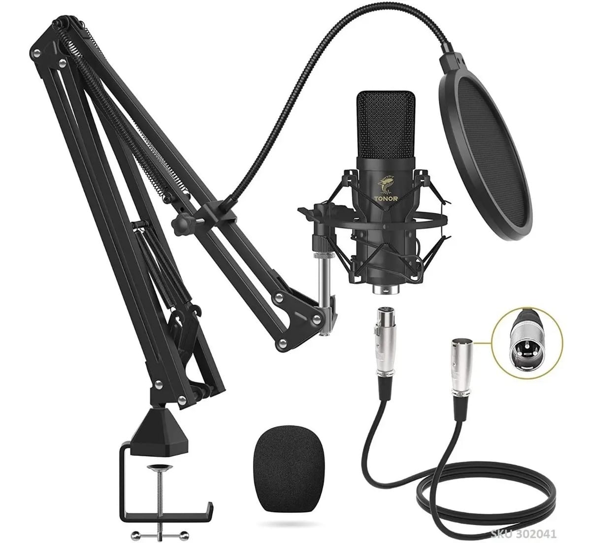 Microfone condensador de tonor profissional Pague1Lleve2 Xlr