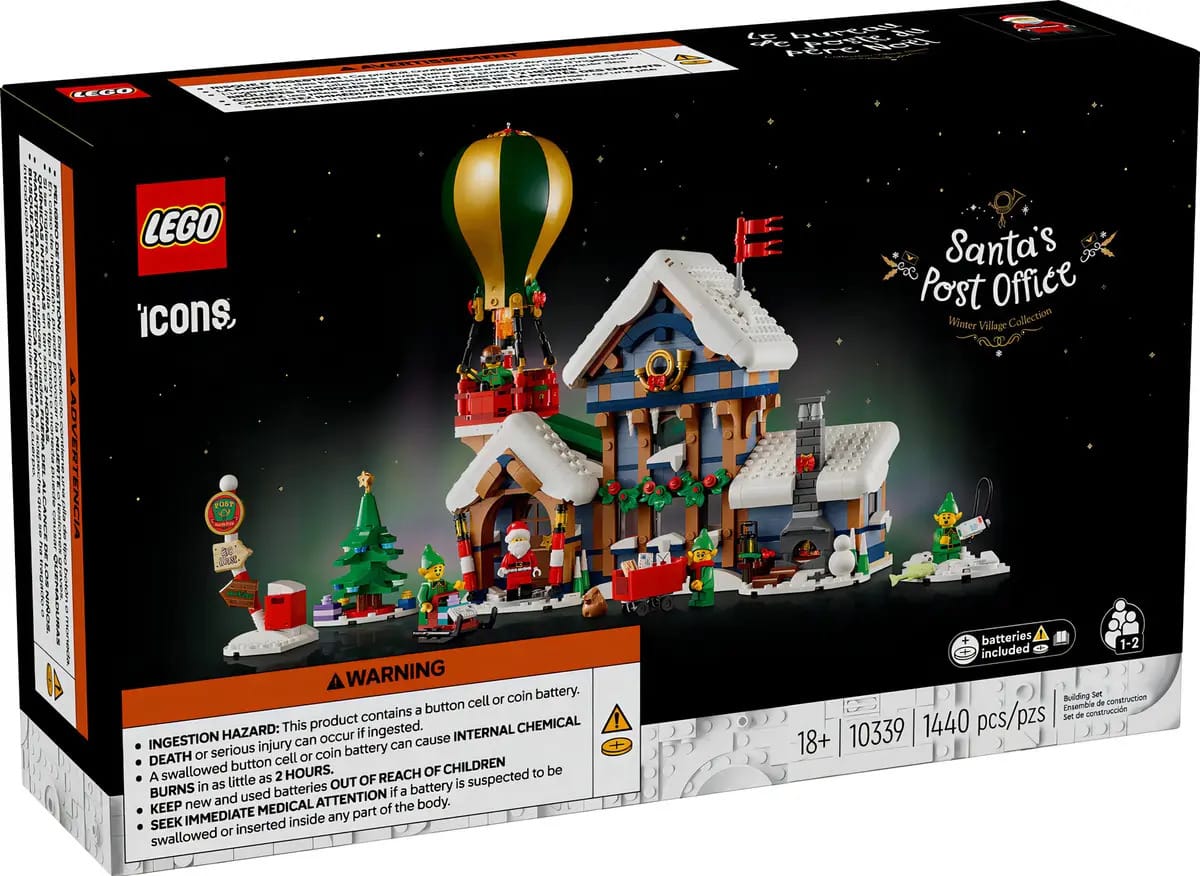 Lego Icons Papai Noel Post Office 10339 - 1440 unidades