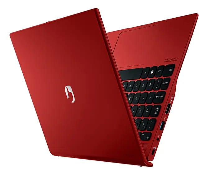 Positivo Positivo Motion Red N4020 4GB RAM 64GB Vermelho