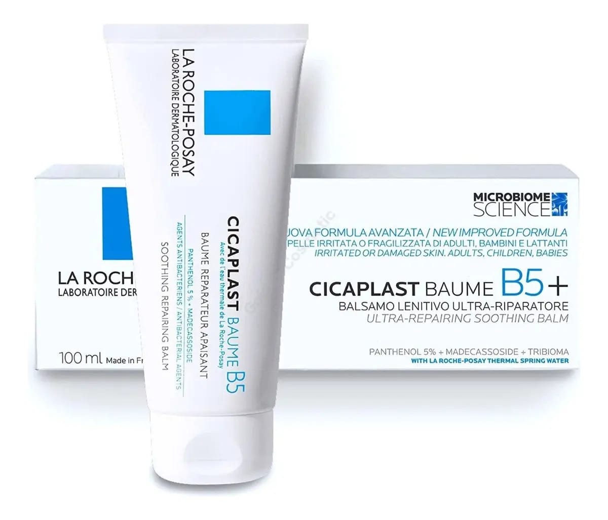 Removedor de cura La Roche Posay Cicaplast Baume B5 100ml tipo de pele sensível