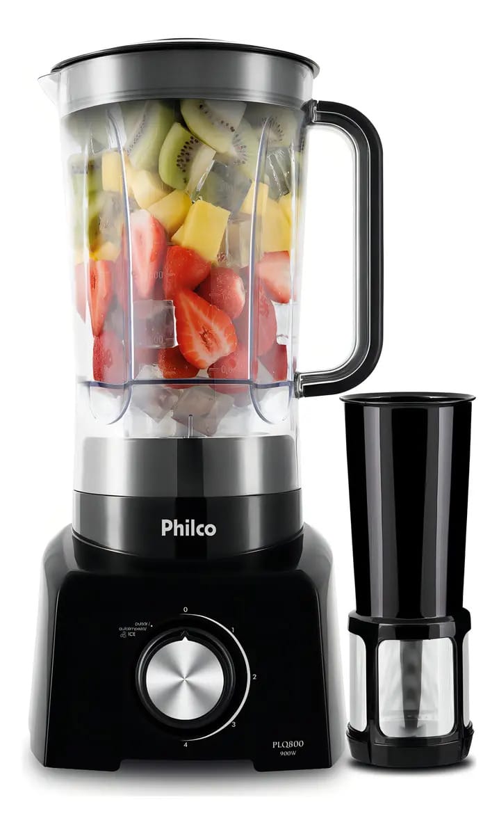Liquidificador Plq800 Turbo Preto Philco