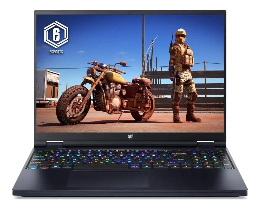 Acer Predator Helios i7-13700HX Rtx 4060 1 TB Ssd 16 GB Ddr5 cor preta