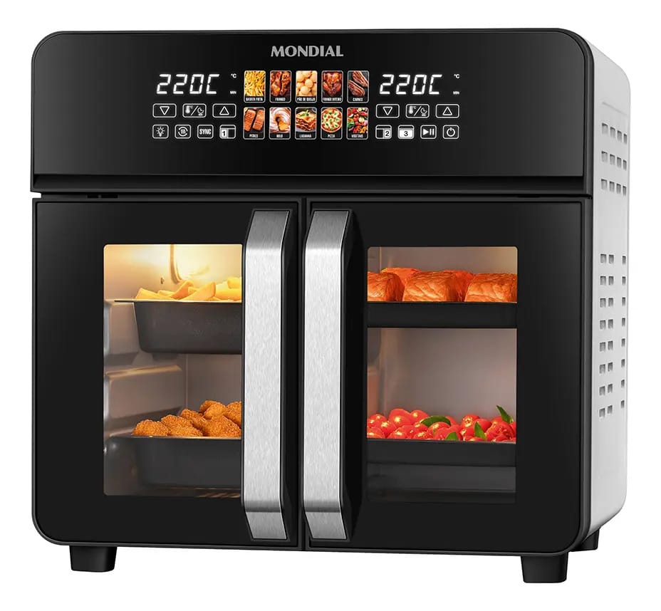Mondial Mondial Air Fryer 6L AFDO-25L-FD Preto