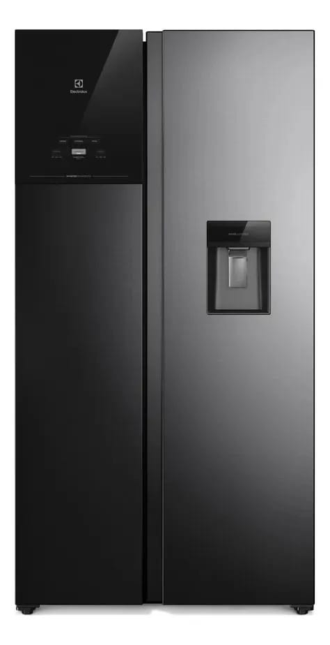 Refrigerador Electrolux No Frost Side By Side 522l Inver... Negro