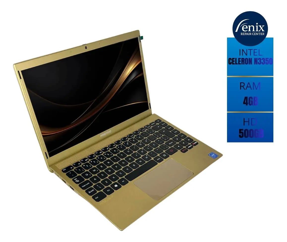 Notebook Positivo Motion Gold C4500e Celeron 4gb Hd 500gb