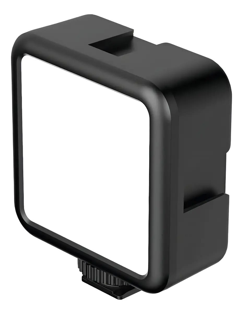 Led De Luz Led Ulanzi Vl49 Cor Bco Estrutura Classic Black . Luz Branco-frio