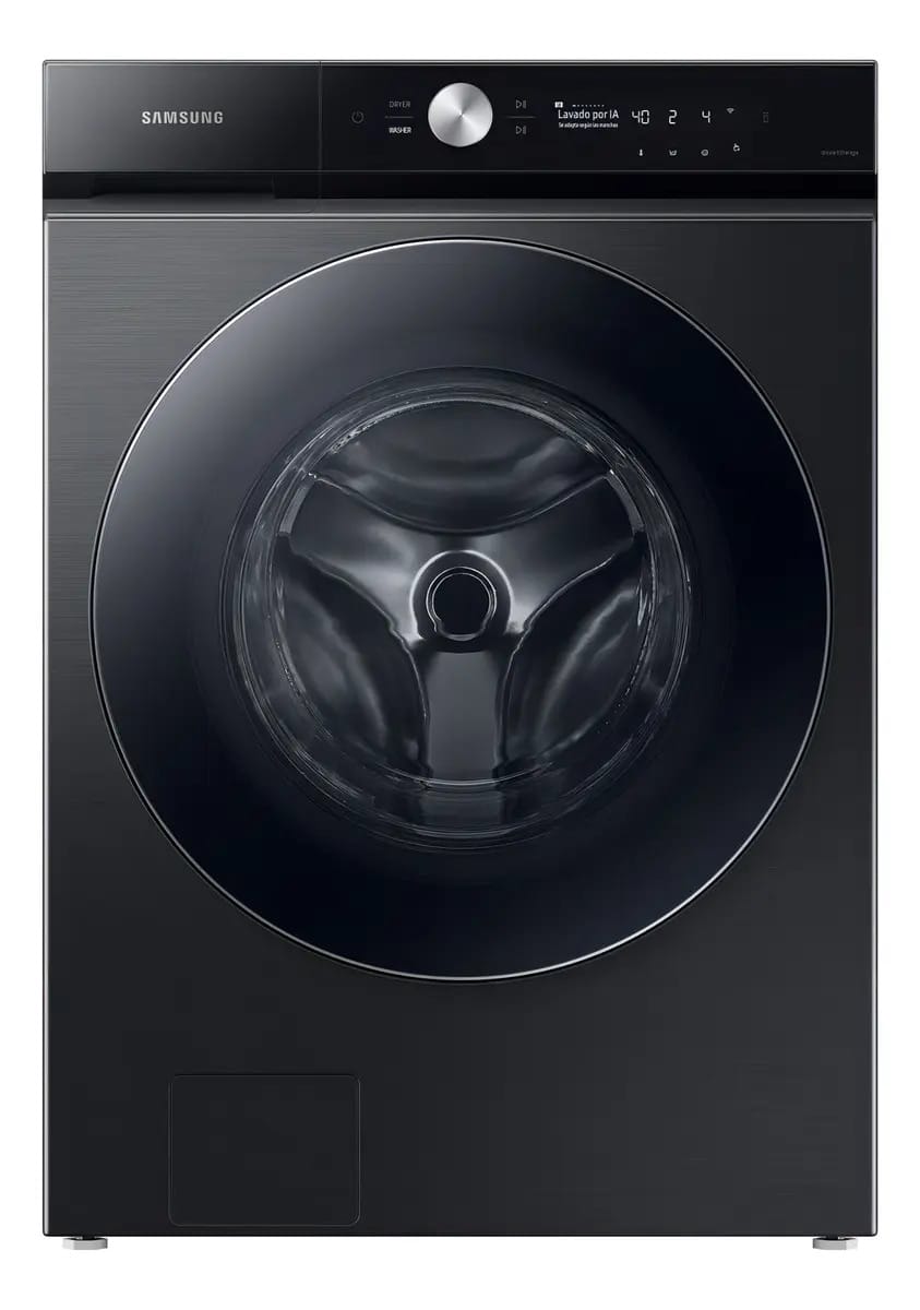 Lavadora Samsung Bespoke Luxury preta