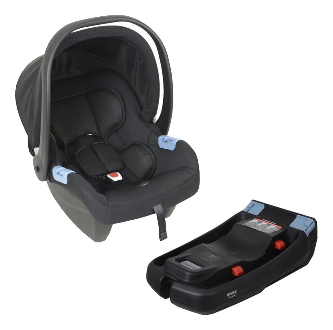 Bebê Conforto Materna Preto E Base Belted - Burigotto