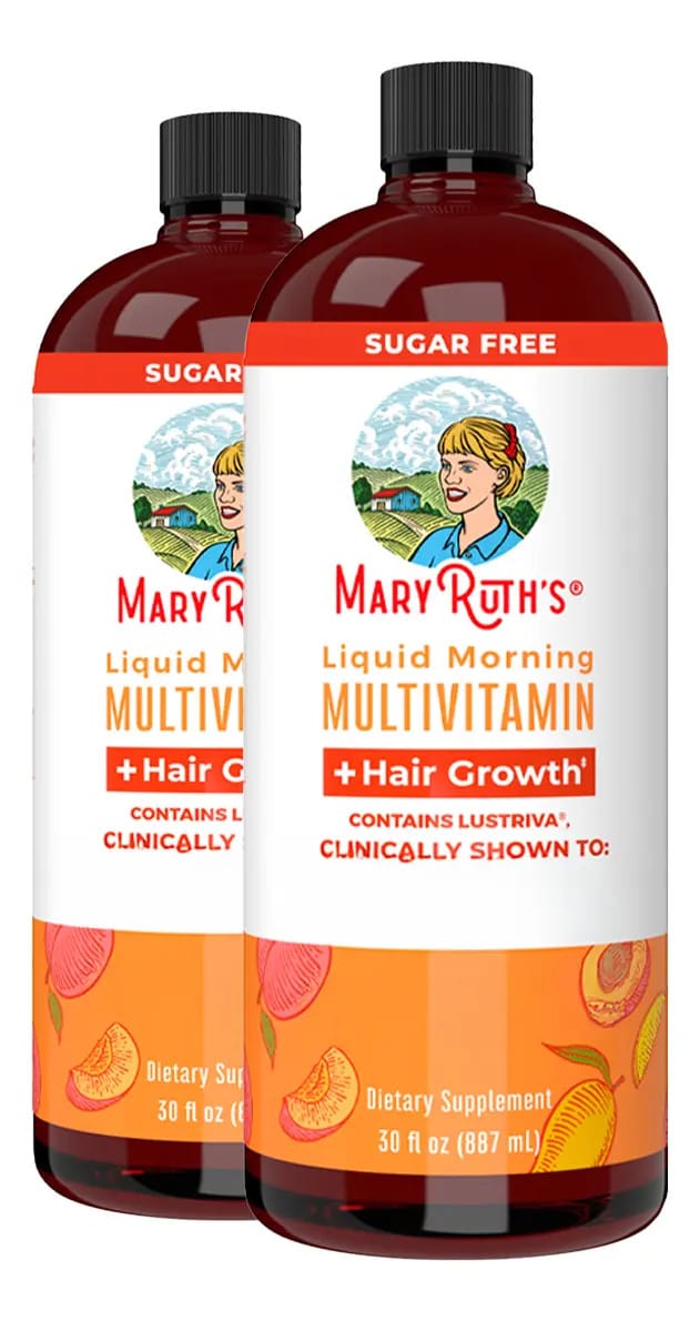 Multivitamínico Maryruths 887ml C/hair Growth 2un Sabor S/n