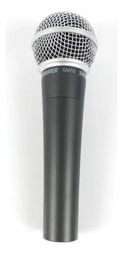 Microfone 50hz - 15000hz - 54.5db Shure Sm58 Unidirecional