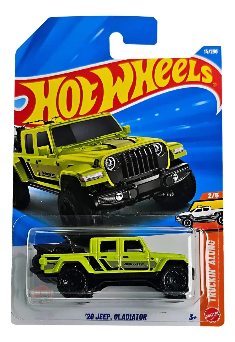Carro Hot Wheels Jeep Gladiator Mainline Escala 1:64