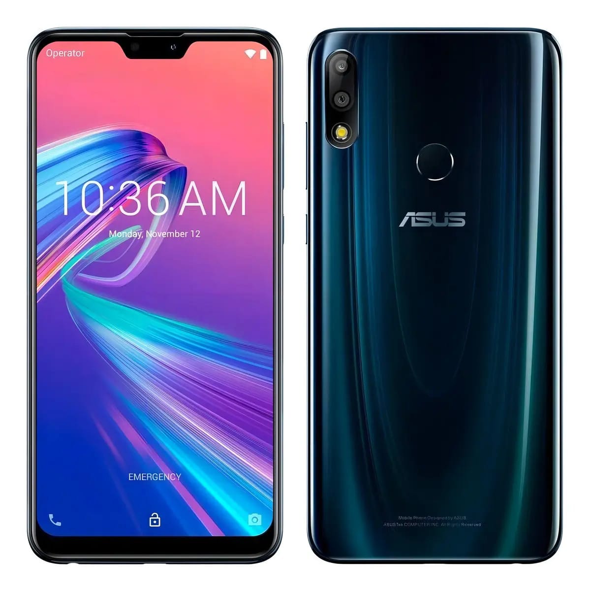 Smartphone Zenfone Maxpro M2 64gb 6gb Ram Black Saphire Asus