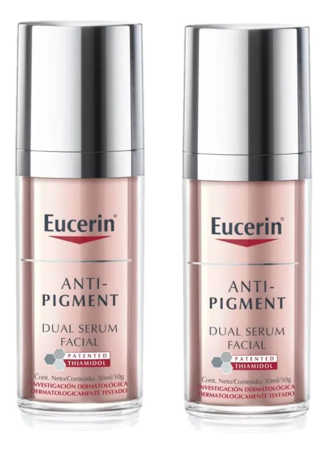 Combo X 2 Eucerin Serum Dual Facial Anti Pigment 30 ml Hora de aplicação Tipo de pele diurno/noturno
