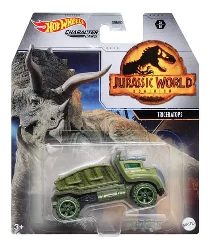 Hot Wheels Carrinho Jurassic World Triceratops Grm80
