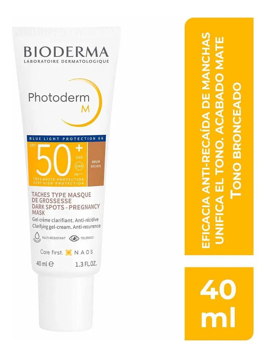 Protector Solar Bioderma Photoderm M Manchas Spf50+ T.brown