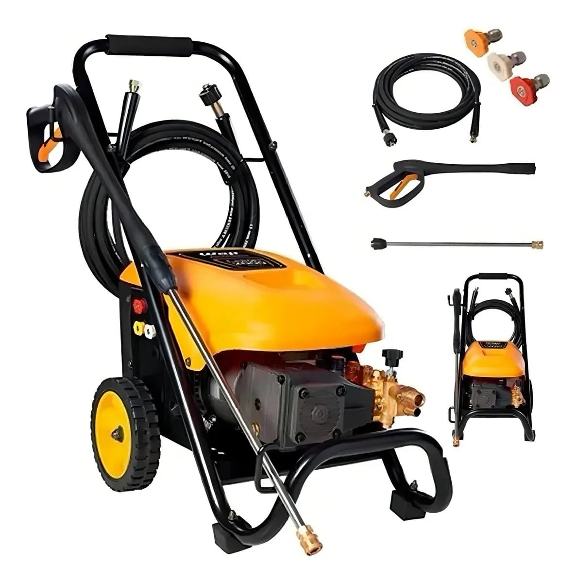 Lavadora Alta Pressão 1700psi L Profi 2000 Wap + Detergente