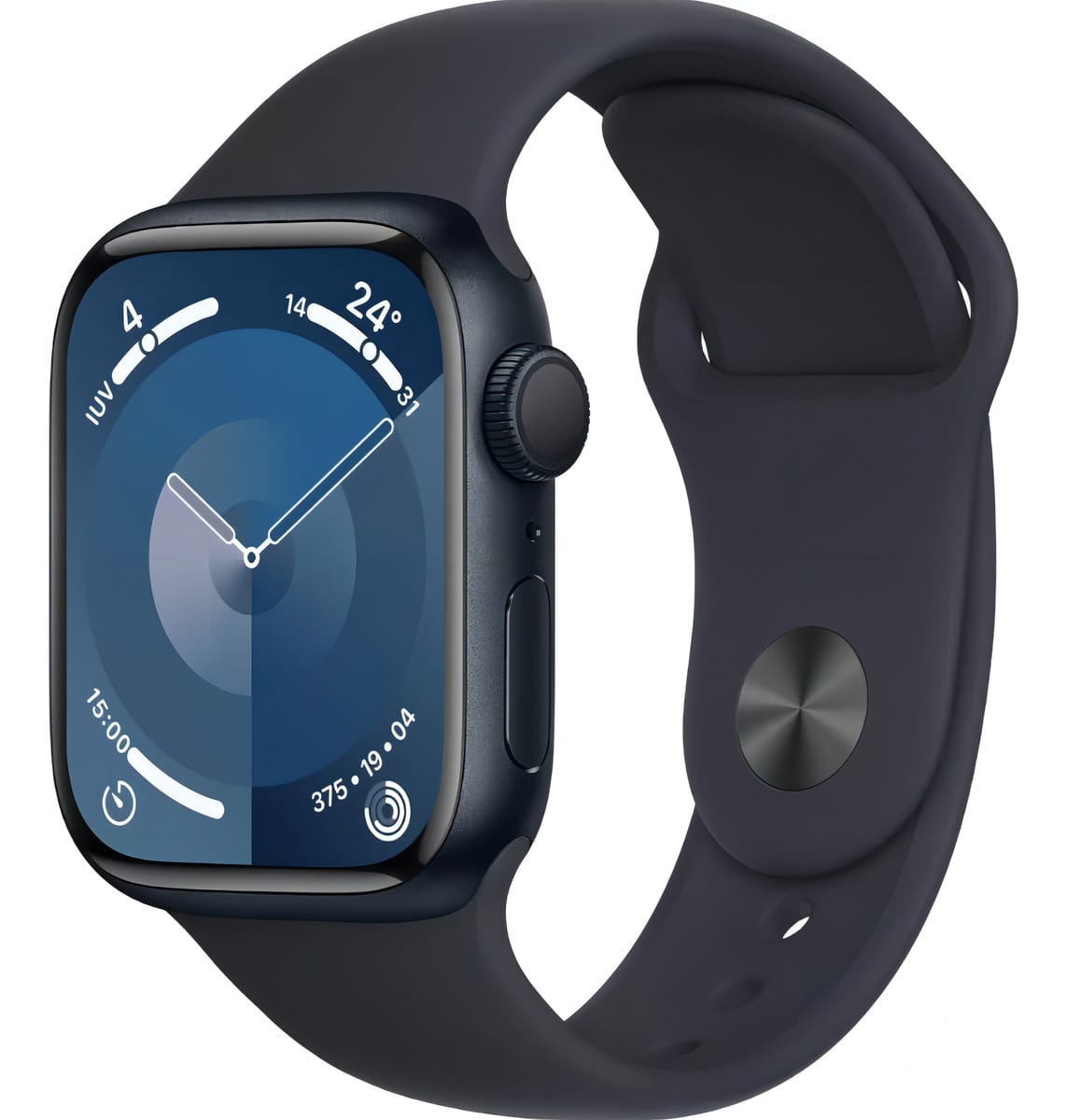 Apple Watch Series 9 45mm A2984 Pulseira Preto