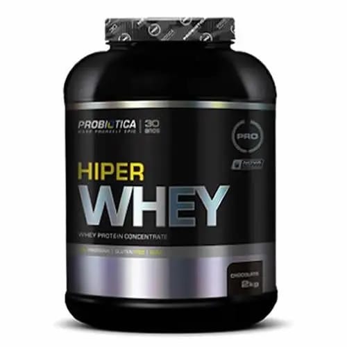 Hiper Whey Nova Fórmula- 2000g Chocolate - Probiótica