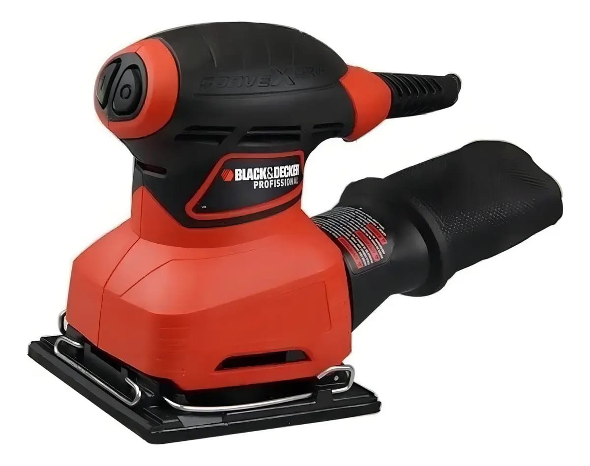 Lixadeira orbital Black+Decker QS800 laranja 60Hz 180W