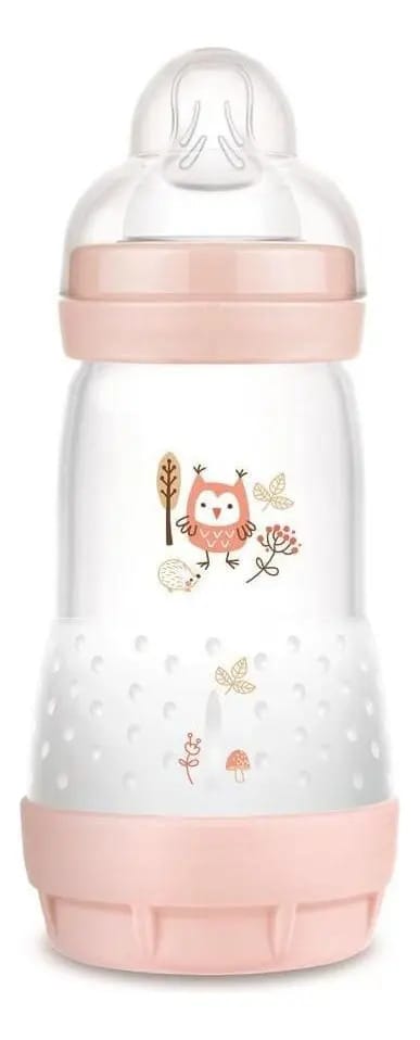 Mamadeira First Bottle 260 Ml Coruja - Mam Baby