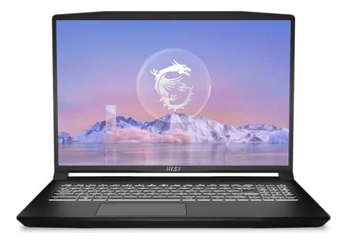 Msi Creator M16 Core i7-13620H Ssd de 1 TB 32 GB Rtx4060 16' Qhd+ Cor preta