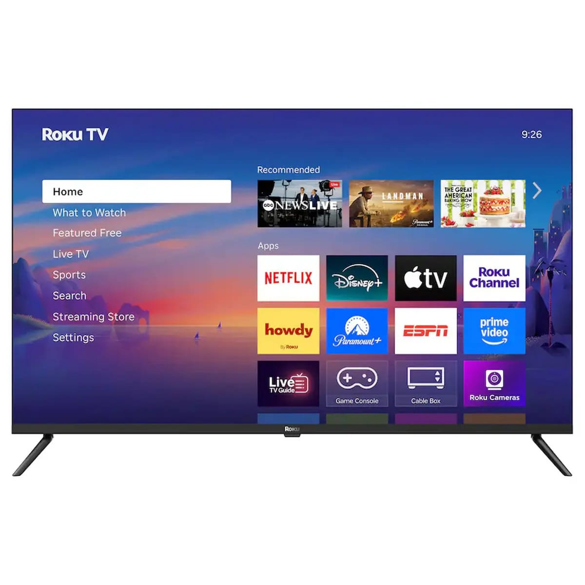 Resolução de tela de Smart TV de 43 polegadas da série Roku Select 4k Ultra Hd (3840 x 2160) Sistema operacional Roku Tv 43r4c5 Hdr 10+ Dolby Audio Wi-Fi Bluetooth