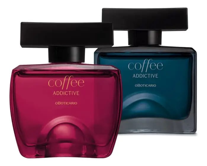 Kit Coffee Addictive: Colônia Woman e Man O Boticário 100 mL
