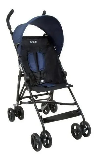 Carrinho de bebê de paseio Burigotto Carrinho Oi azul e preto