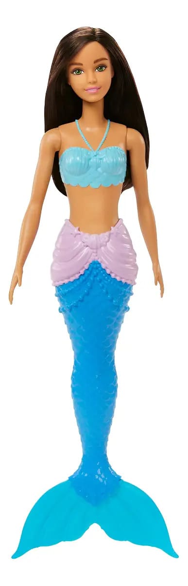 Barbie - Boneca Sereia Básica Morena Hgr07