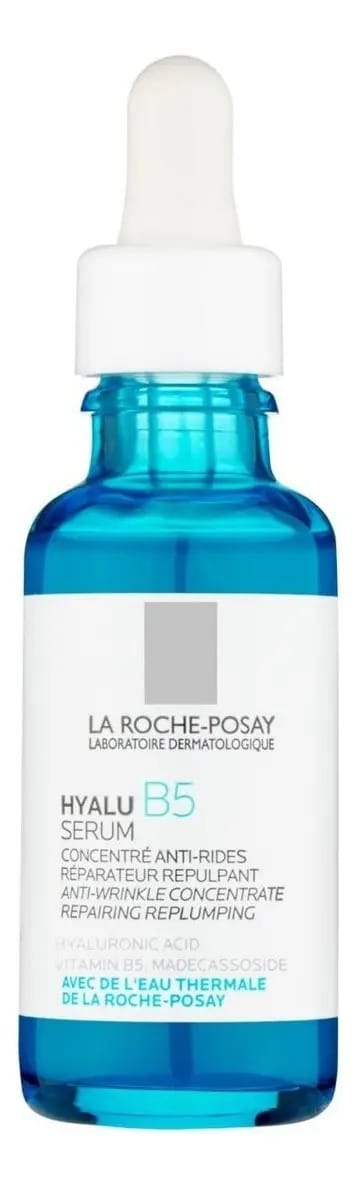 Sérum Supreme Antiaging Serum La Roche-Posay Hyalu B5 dia/noite para pele sensível de 50mL +20 anos