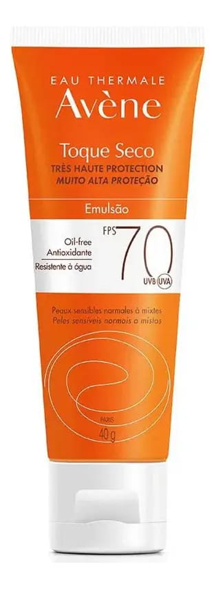 Protetor Solar Avène Toque Seco Fps70 Emulsão 40g