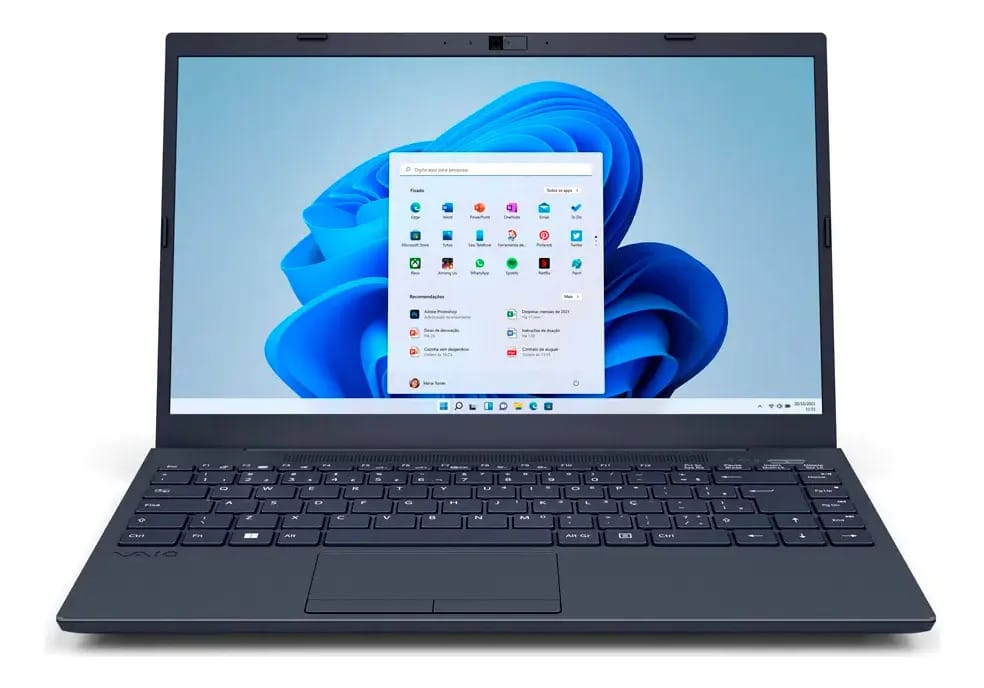 Vaio FE14 1255U 8GB RAM 256GB Cinza