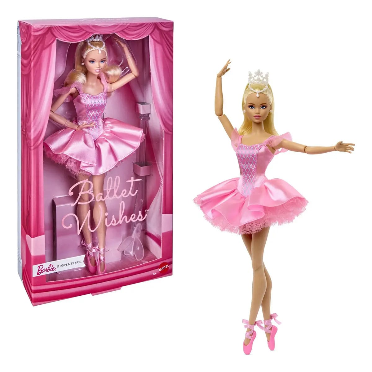 Mattel! Barbie! Barbie Ballet deseja boneca 2025