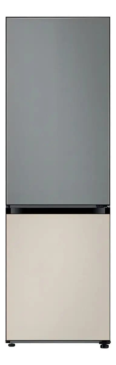 Refrigerador Samsung Bespoke 328lts Mixed Satin Grey-Bege Cor cinza acetinado/bege