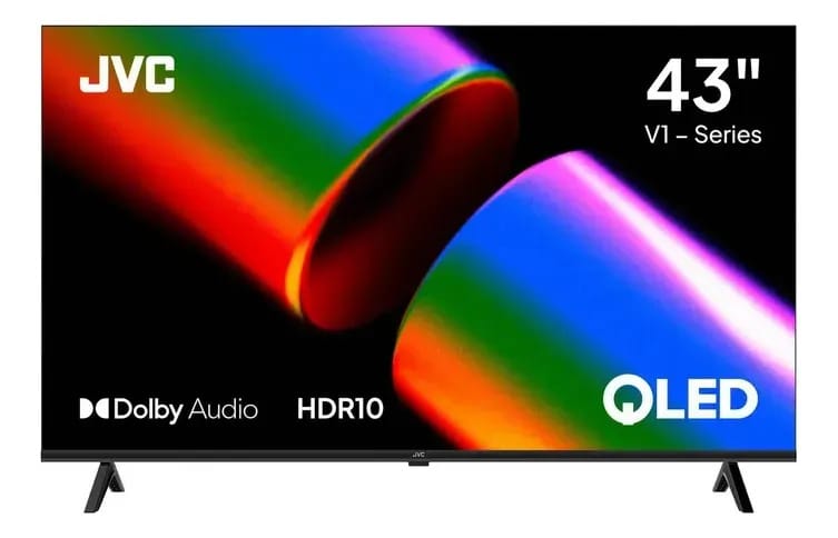 Smart TV Jvc 43 Qled, modelo Google TV
