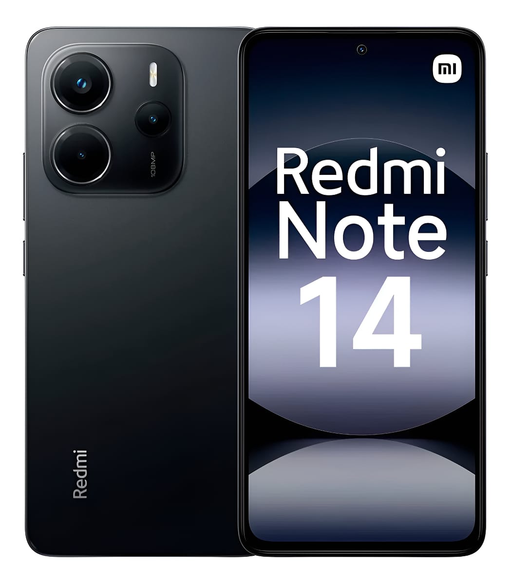 Smartphone Xiaomi Redmi Note 14 128gb/8gb Ram/midnight Black Preto