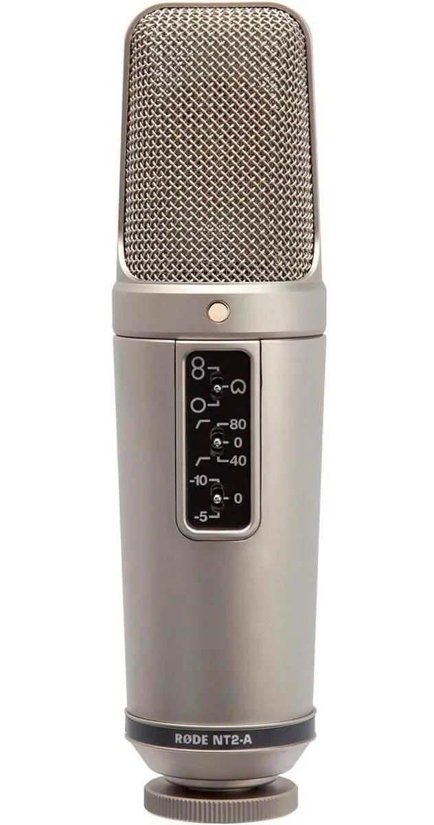 Microfone Profissional Rode Nt2-a Condensador