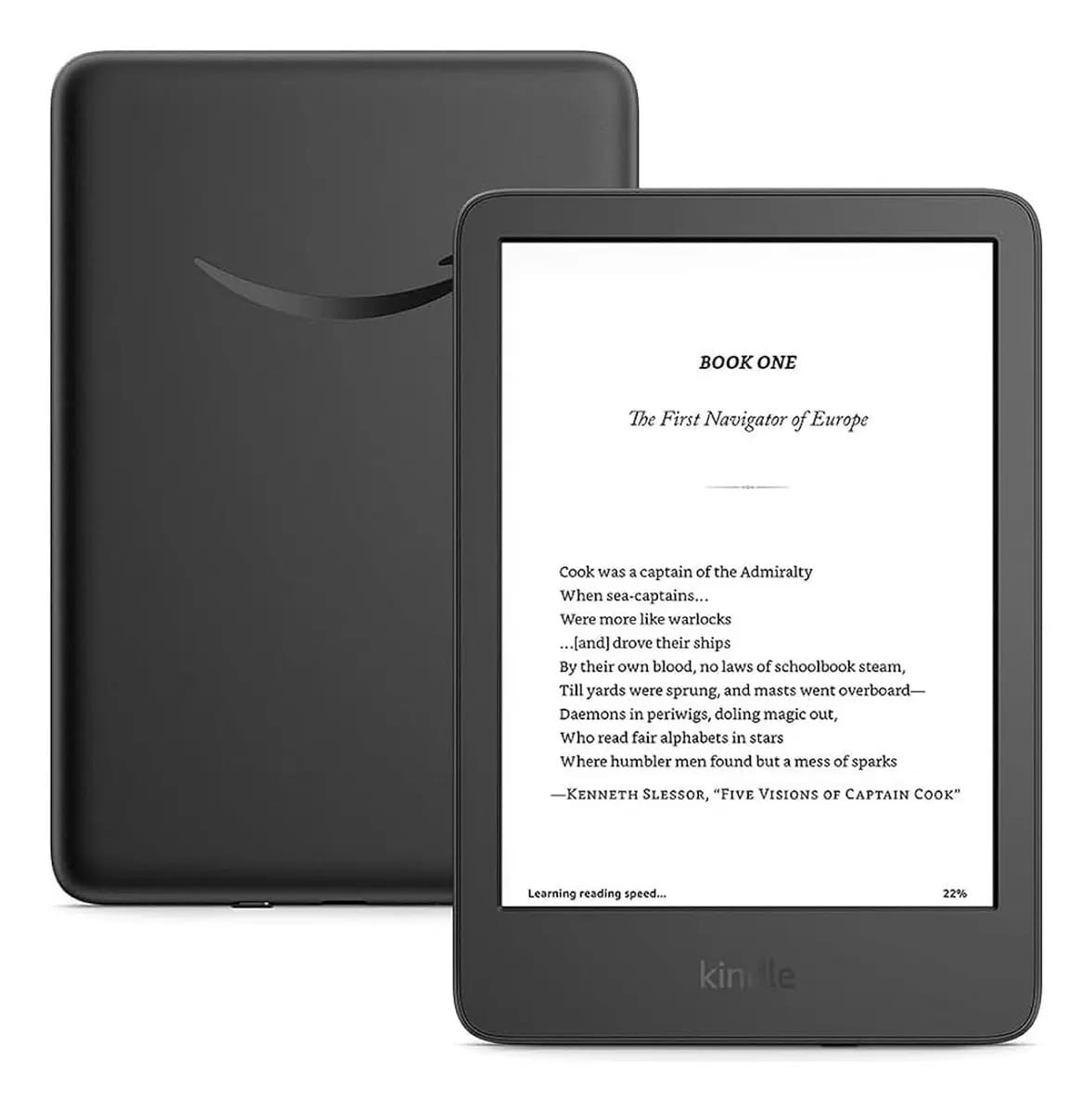 E-Reader Amazon Kindle 11° Gen 2024 com tela de 6" 300ppp
