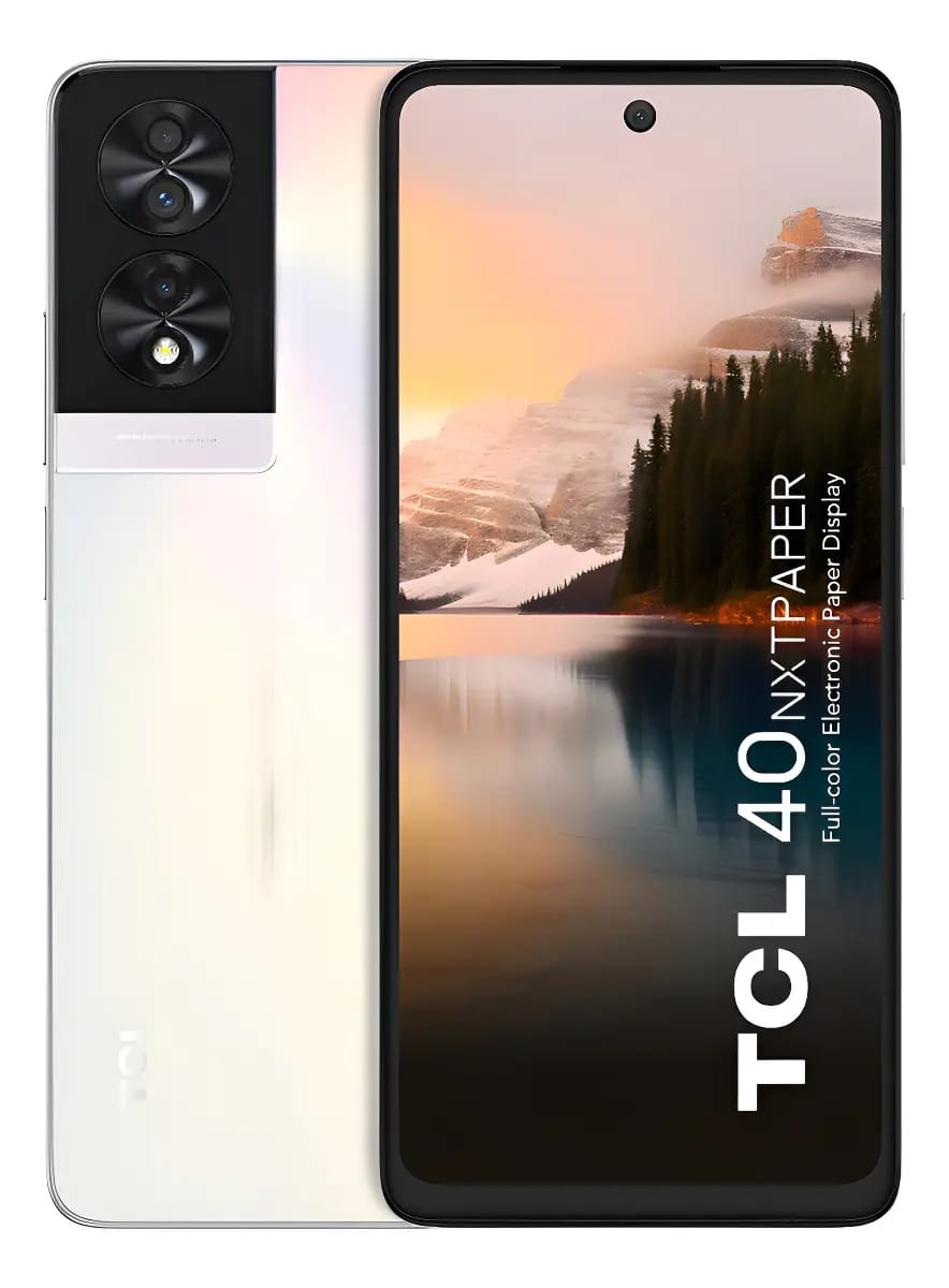 Telefone celular Tcl 40 Nxtpaper opalescente Soi