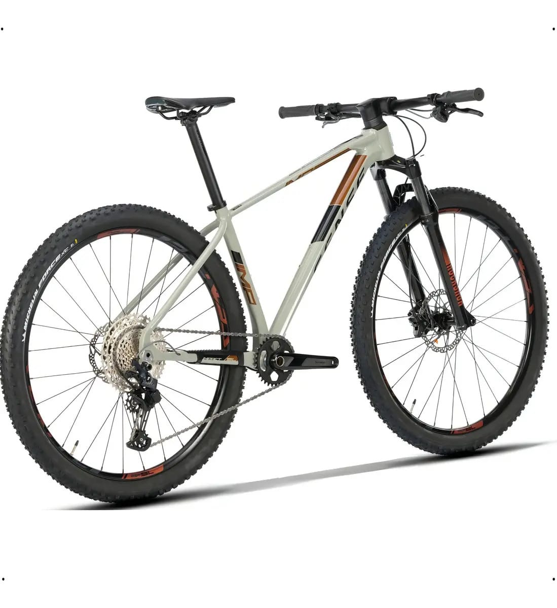 Bicicleta Shimano Slx 12v Sense Impact Sl 2023 Mtb Aro 29 Cor Marrom