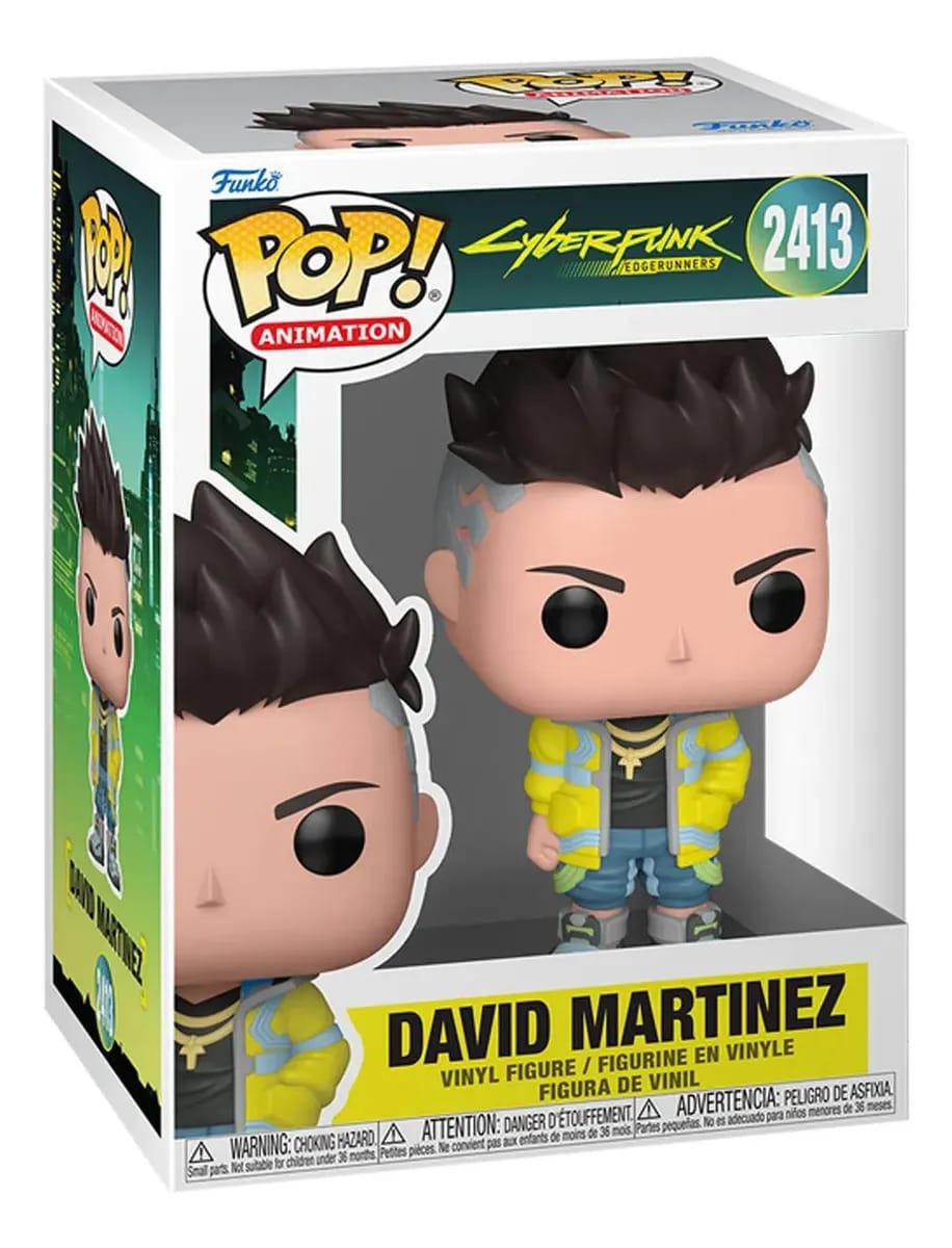 Animação Funko Pop: Cyberpunk Edgerunners - David