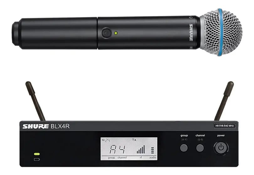 Microfone Shure Blx24rbr/beta58