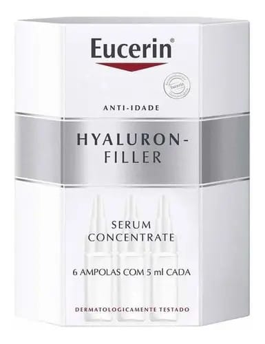 Eucerin Hyaluron-filler 6 Ampolas De 5ml Tipo De Pele