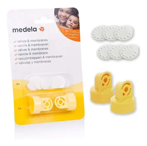 Válvulas e Membranas para Bombas Tira Leite Medela