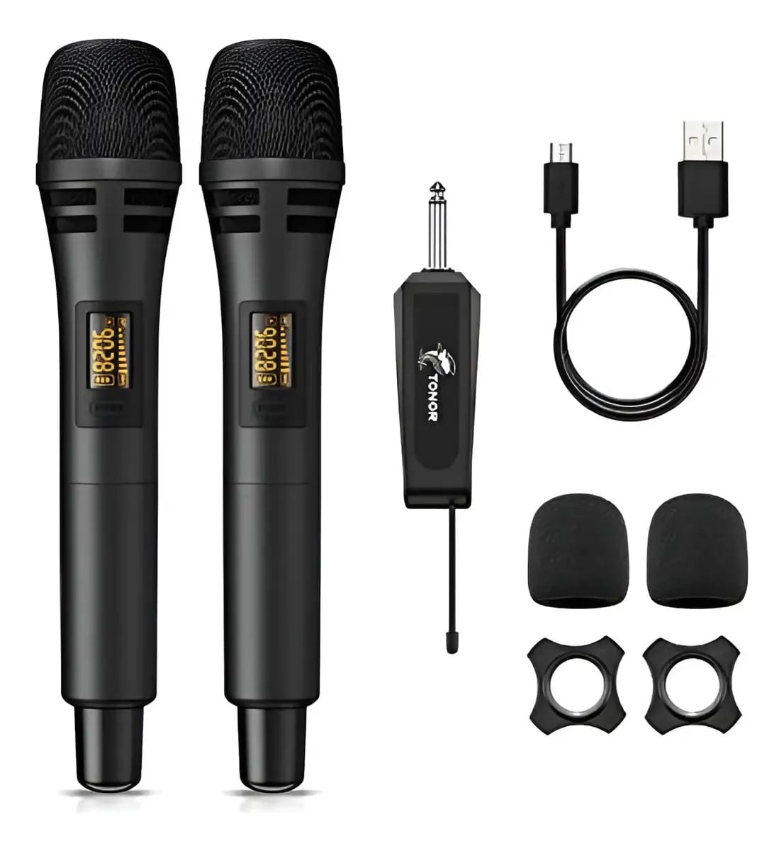 Microfones sem fio Tonor: Sistema de microfone 1