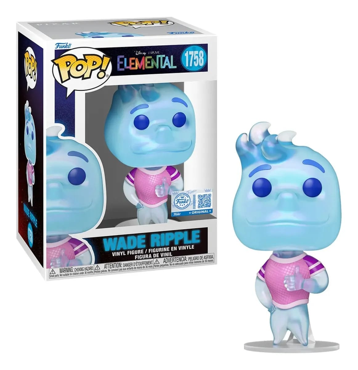 Funko Pop Disney: Elementos - Wade